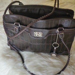 Bueno Dark Brown Leather Purse